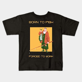 Born To Fish Kids T-Shirt